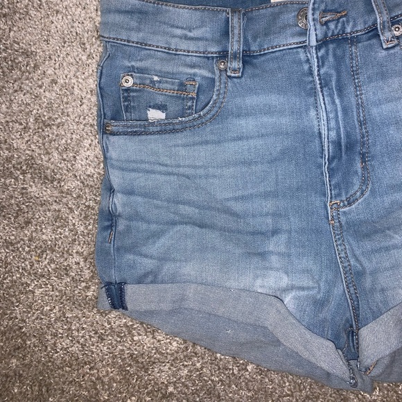 Garage Juniors Premium Blue Jean shorts size 3 - Picture 5 of 11
